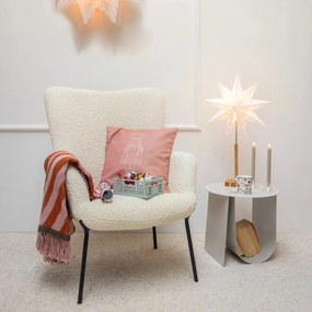 Biela vianočná svetelná dekorácia Solvalla – Markslöjd