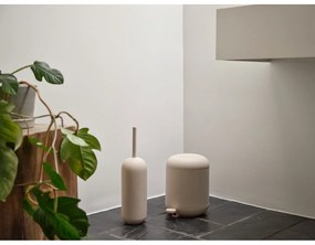 Béžová betónová WC kefa Sensu – Zone