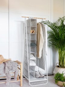 Svetlý úložný košík z morskej trávy Compactor, ⌀ 27 cm