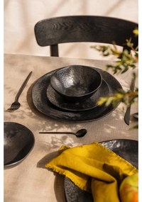 Čierny antikoro príbor 16 ks Modern retro – Premier Housewares