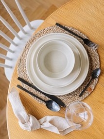 18-dielna súprava béžovej kameniny Bonami selection Malia