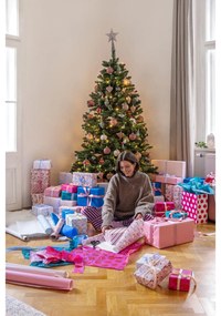 Sklenené ručne fúkané vianočné gule v súprave 3 ks ø 8 cm – Ego Dekor