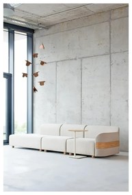 Kovový odkladací stolík 42x34.6 cm Loop - Gazzda