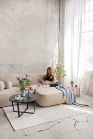 Sivý/krémovobiely koberec 200x290 cm Zen – Universal