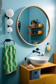 Biele keramické umývadlo 42x34 cm Aqualine – Sapho