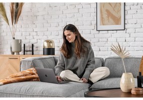 Svetlosivý stredový modul pohovky Bonami Selection Fairfield