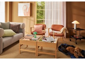 LED stmievateľná stolová lampa v mentolovej farbe (výška 20 cm) Mush – Hübsch