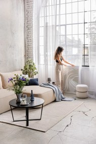 Modrý svietnik Bloomingville Bess, výška 22 cm