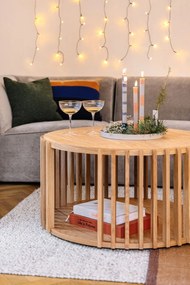 Béžová menčestrová rohová pohovka (pravý roh) Sting - Scandic