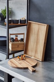 Drevená tácka 20x35 cm - Holm