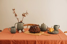 Sivý kameninový hrnček Bloomingville Kendra, 500 ml