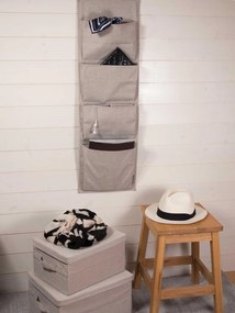 Béžový úložný box Bigso Box of Sweden Wanda, 30 x 20 cm