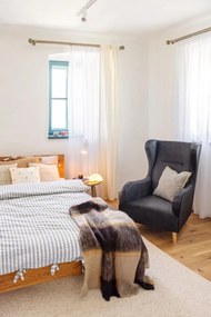 Krémovobiely prateľný koberec 200x290 cm Rocco Cream – Elle Decoration