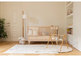 Krémové látkové detské úložné boxy v súprave 2 ks ø 30x20 cm Bambia Natural – Lorena Canals