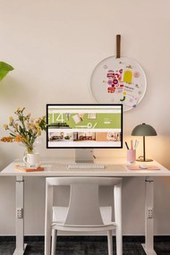 Keramický organizér na písacie potreby Light Pink 182 – Pantone