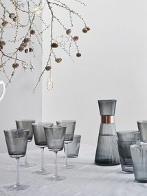 Sivá sklenená karafa 1 l Grand Cru Nouveau – Rosendahl