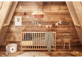 Detská stolička z kaučukového dreva Kave Home Kristie