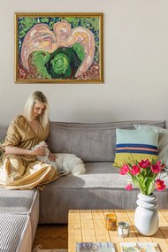 Svetlosivá menčestrová rozkladacia rohová variabilná pohovka Nihad – Bobochic Paris