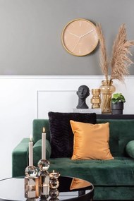 Béžovožltý sklenený svietnik Crystal Art - PT LIVING