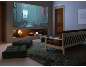 Menčestrový sedací puf Karup Design More Seaweed