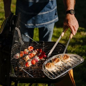 Súprava ručných nástrojov na grilovanie a puzdra Esschert Design BBQ