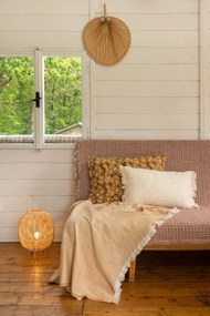 Ratanová stolová lampa Casa Selección