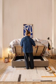 Tmavosivá LED stmievateľná stolová lampa (výška 20 cm) Mush – Hübsch