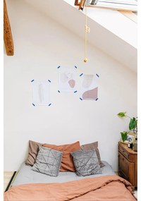 Svetlosivá ľanová elastická plachta Linen Tales, 180 x 200 cm