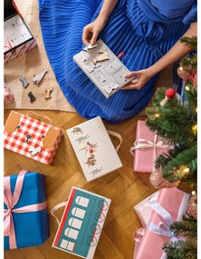 Sklenené ručne fúkané vianočné gule v súprave 3 ks ø 8 cm – Ego Dekor