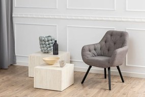 Konferenčné stolíky v súprave 2 ks 58x58 cm Dice - Actona