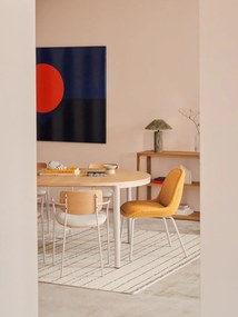 Béžové jedálenské stoličky v súprave 4 ks Maureen – Kave Home