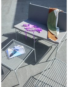 Hnedá froté bavlnená osuška 70x140 cm Block – Hübsch