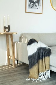 Konzolový stolík z teakového dreva v prírodnej farbe 30x90 cm Girona – House Nordic