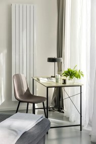 Čierna stolová lampa s kovovým tienidlom (výška 40 cm) Gold Disc – Leitmotiv