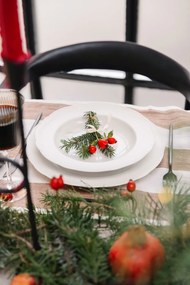 Prestieranie v súprave 2 ks s prímesou ľanu 35x50 cm Maura – Kave Home