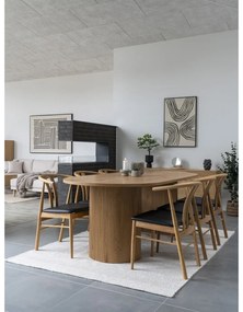 Jedálenský stôl v dekore topoľa 100x210 cm Boavista – House Nordic