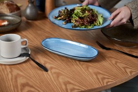 Okrúhly jedálenský stôl v dekore duba v prírodnej farbe ø 137 cm Cep – Teulat