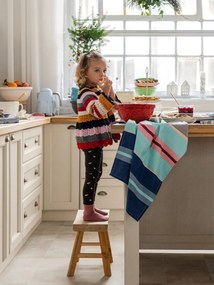 Biely keramický svietnik Kähler Design Urbania Lighthouse Manor