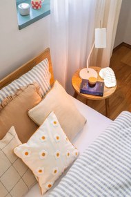 Obliečka na vankúš s prímesou ľanu 45x45 cm Ayame – Kave Home