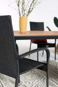 Záhradný stôl s artwood doskou Bonami Selection Thor, 147 x 90 cm