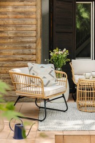 Súprava dvoch záhradných kresiel z umelého ratanu Bonami Essentials Vistdal