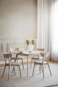 Jedálenská stolička v béžovo-prírodnej farbe Ami – Rowico