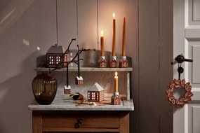 Keramický svietnik na čajovú sviečku Gingerbread Lighthouse – Kähler Design