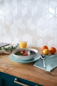 Biela misa z kameniny ø 21,5 cm Taormina – Casafina