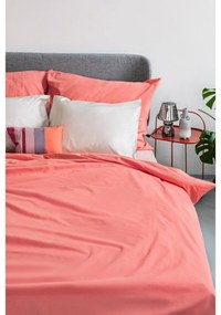 Súprava 2 béžových obliečok na vankúš z bavlneného saténu Bianca Standard, 50 x 75 cm