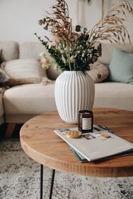 Zelená ľanová obliečka na vankúš Linen Tales, 45 x 45 cm