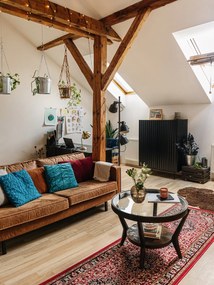 Stolová lampa v zlatej farbe Leitmotiv Hood