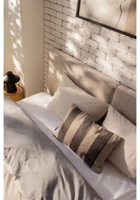 Béžová boxspring posteľ s úložným priestorom 180x200 cm Elva Bold – Bonami Selection