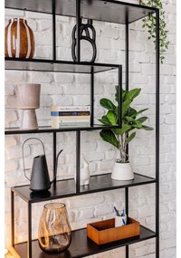 Hnedá sklenená váza Bloomingville Ingolf, výška 26 cm