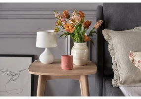 Biela kameninová váza Kähler Design Omaggio, výška 20 cm